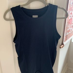 Athleta Renew hip high ribbed tank